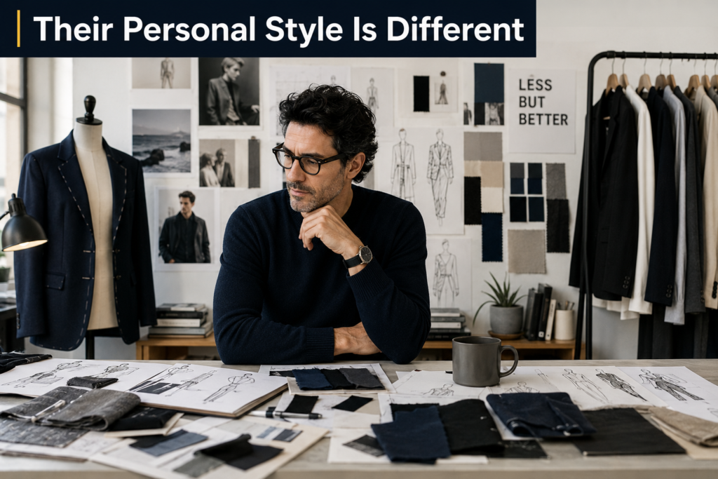 Why Don't the Top Fashion Designers Wear Their Own Clothes When Their Personal Style Is Different