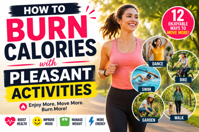 How to Burn Calories with Pleasant Activities