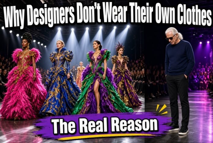 Why Don’t the Top Fashion Designers Wear Their Own Clothes