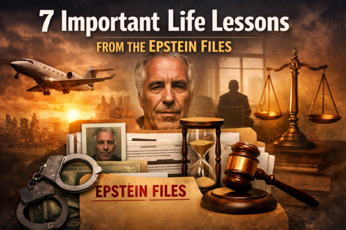 7 life lessons from the Epstein files
