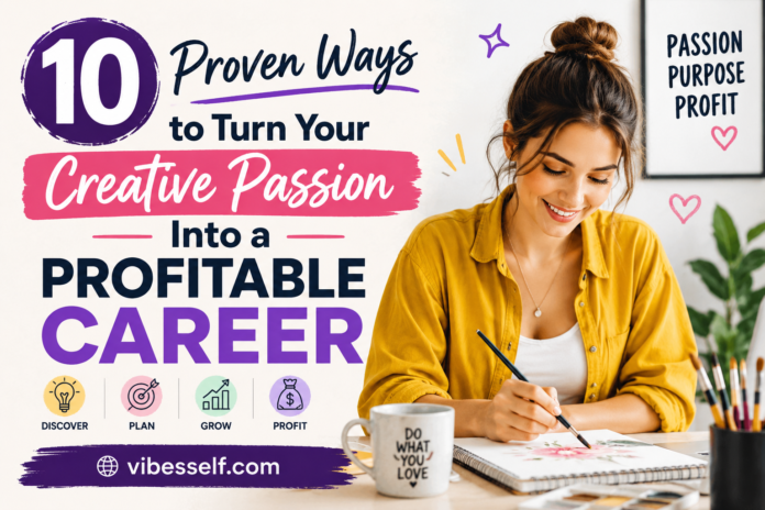 turn your passion into a profitable career