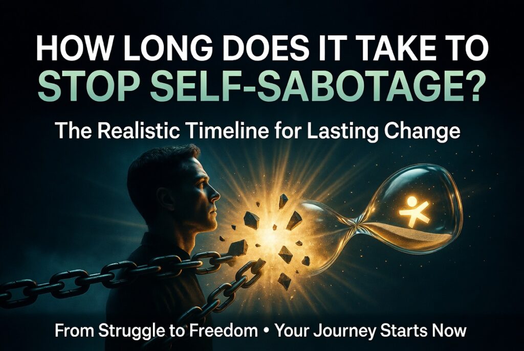 How Long Does It Take to Stop Self-Sabotage