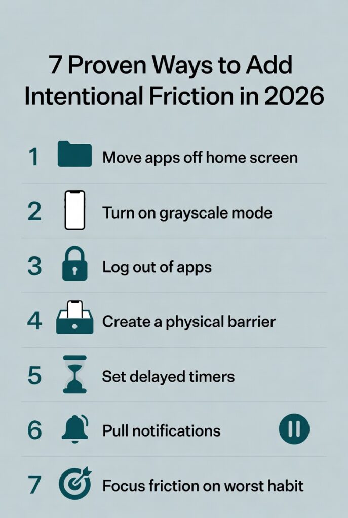 7 Proven Ways to Add Intentional Friction in 2026