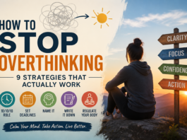 how to stop overthinking