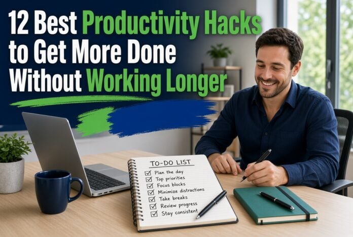 12 Best Productivity Hacks 12 Best Productivity Hacks