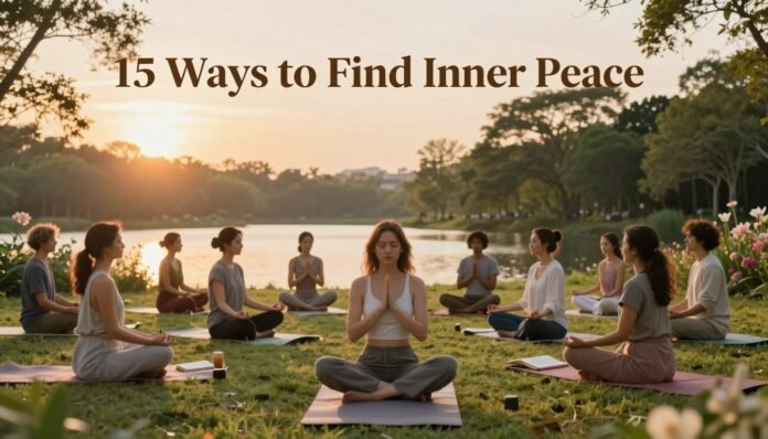 15 Ways to Find Inner Peace