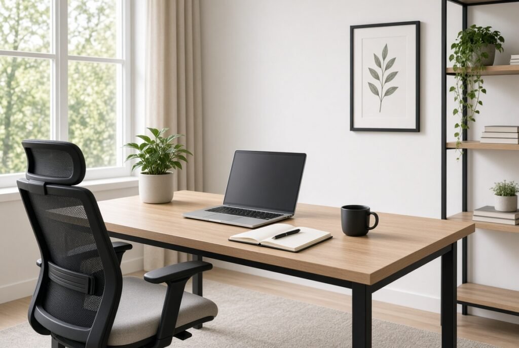 Organized home office