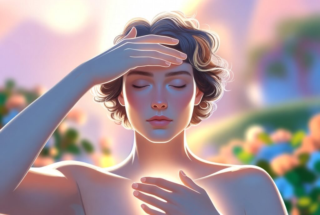 Focus on Present Moment Awareness Throughout the Day  
